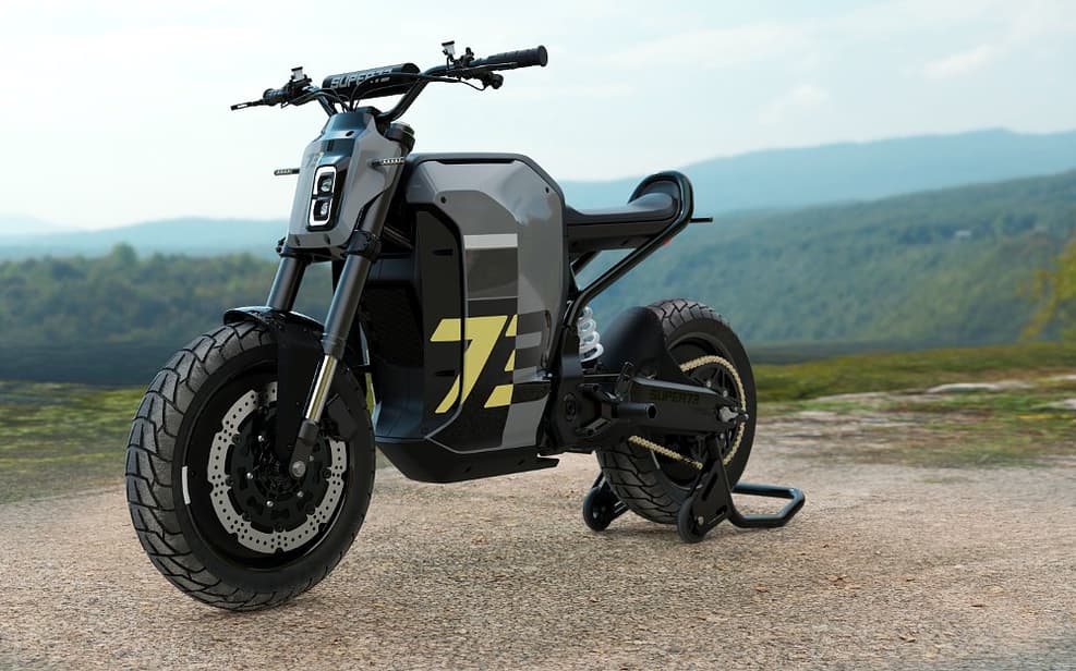 Super73 shows its first electric motorcycle, the C1X - RevZilla