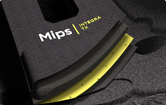 MIPS helmet — multi-directional impact protection system reduces rotational forces
