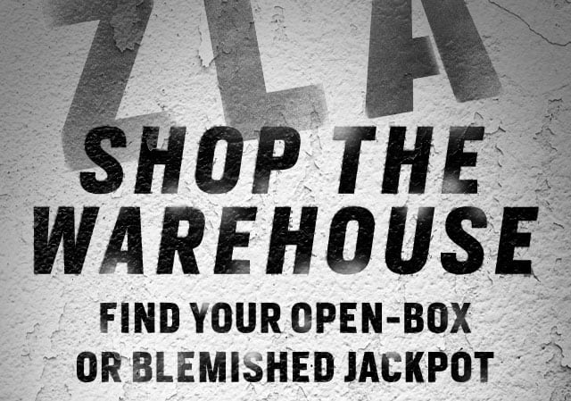 Shop The Warehouse - Find Your Open-Box Jackpot