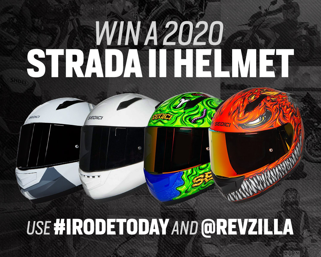 RevZilla #IRodeTOday Motorcycle Sweepstakes