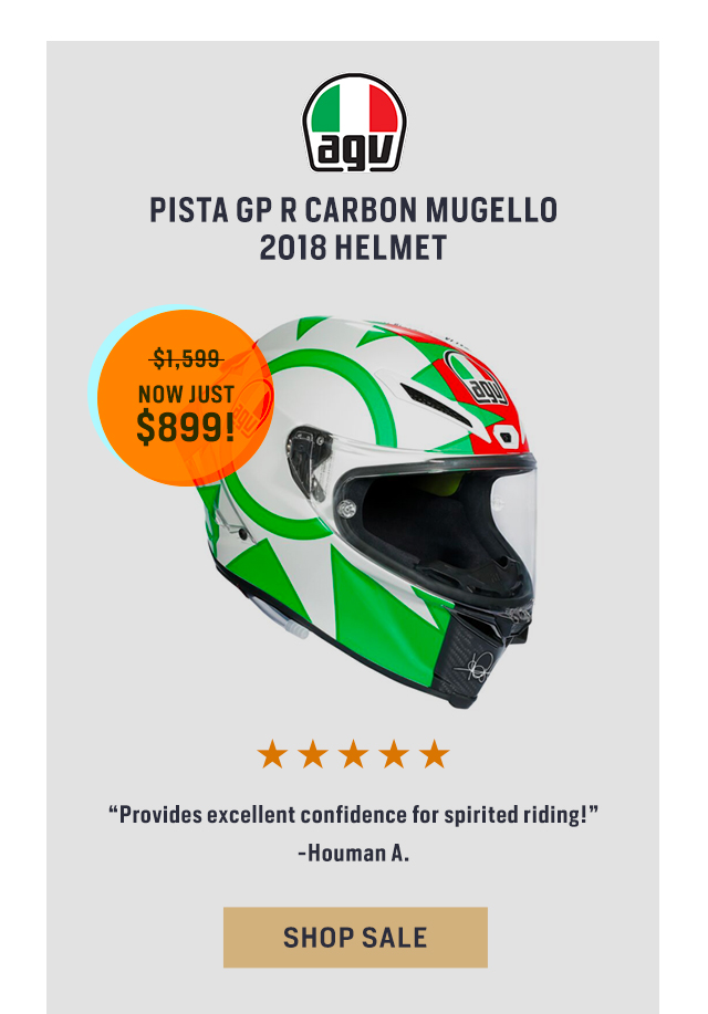 AGV Pista GP R Carbon Mugello 2018 Helmet