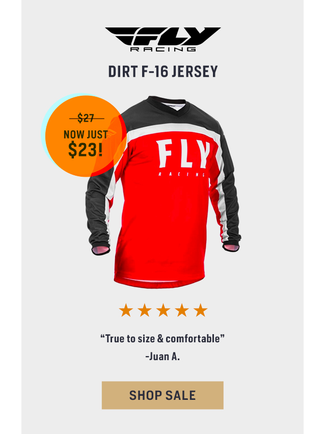 Fly Racing Dirt F-16 Jersey