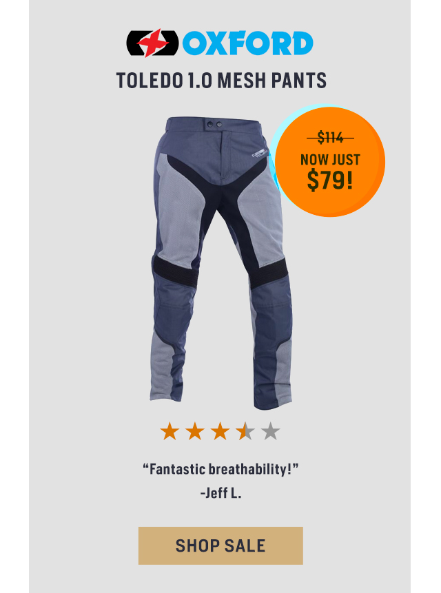 Oxford Toledo 1.0 Mesh Pants