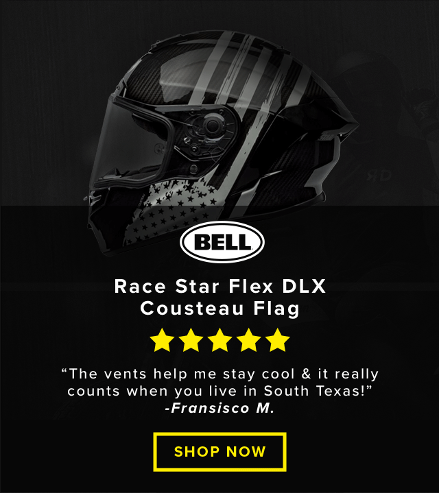 Bell Race Star Flex DLX Cousteau Flag Helmet