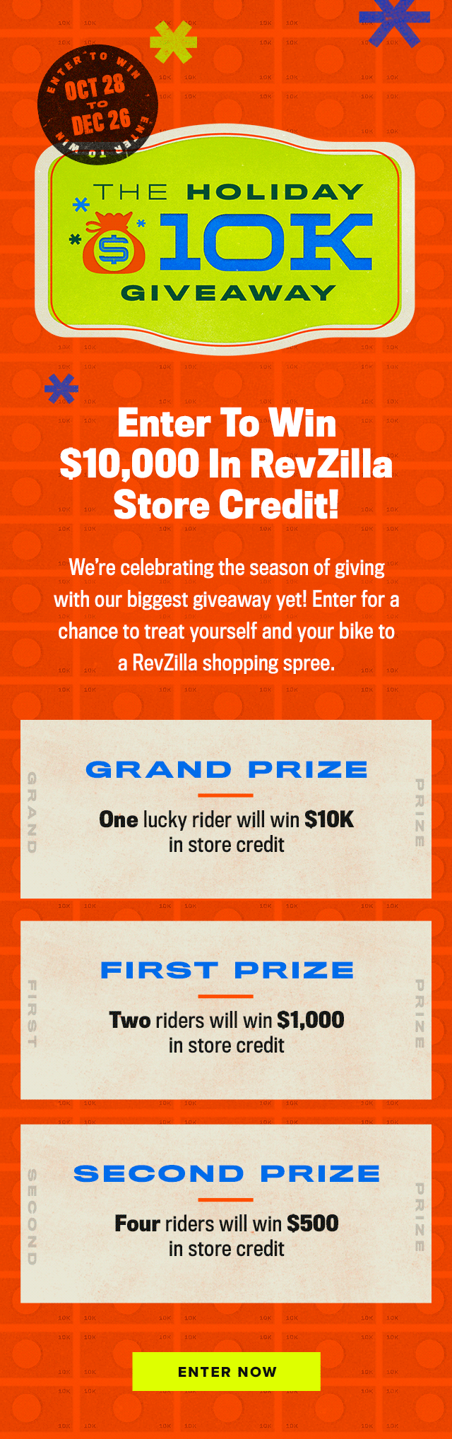 Holiday $10K Giveaway