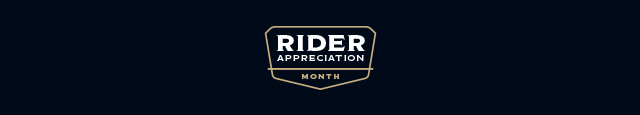 Rider Appreciation Month - GWP