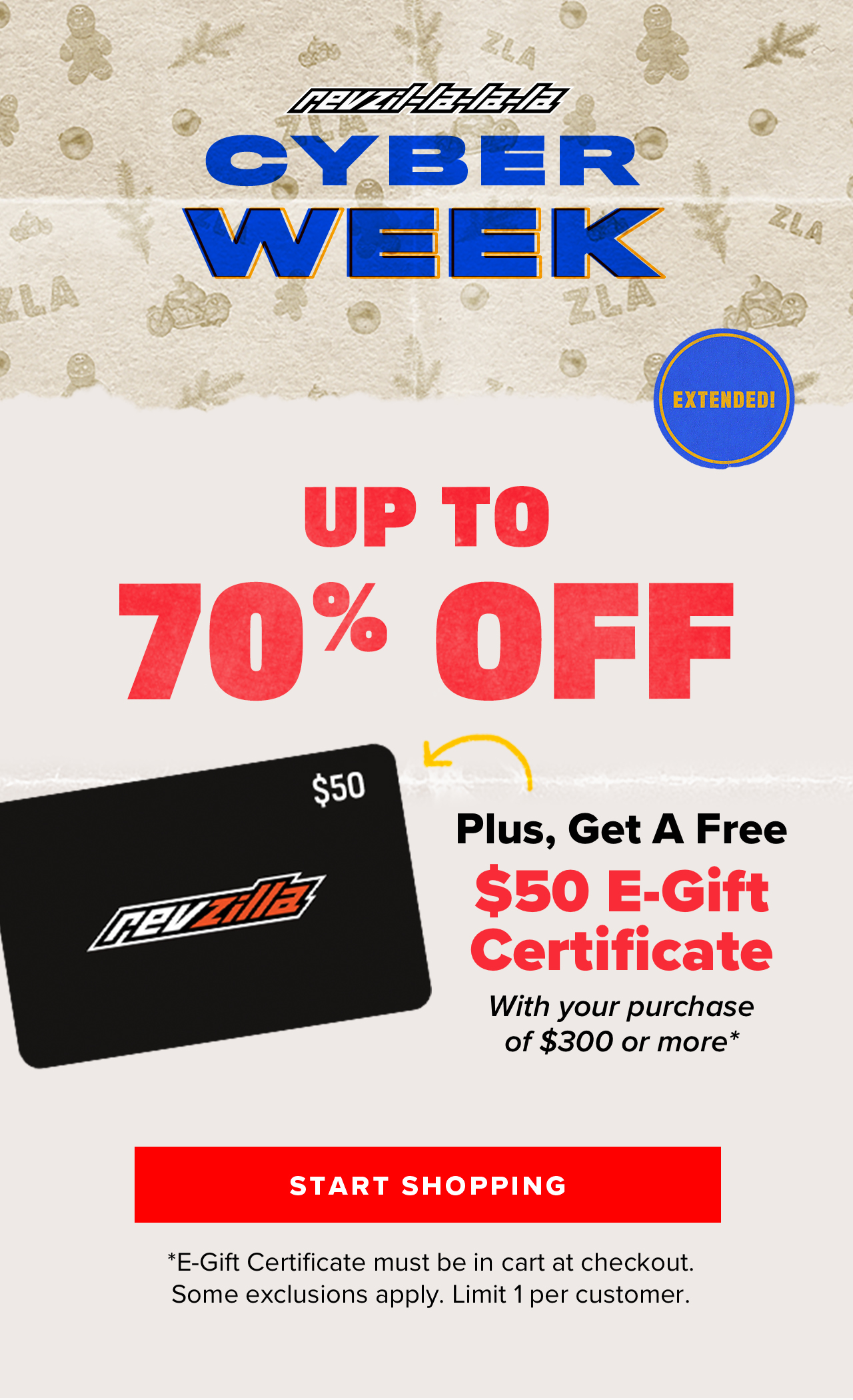 Spend $300, Get $50 Promo