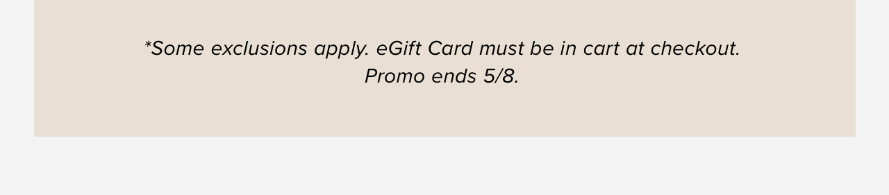 Exclusions Apply