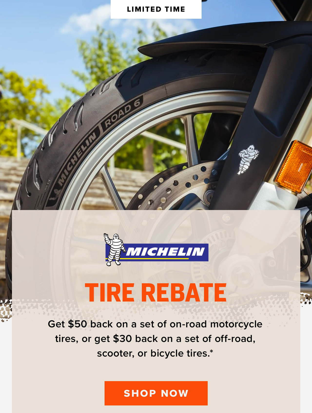 Get 50 Back On A Set Of Michelin Tires! Rev Zilla