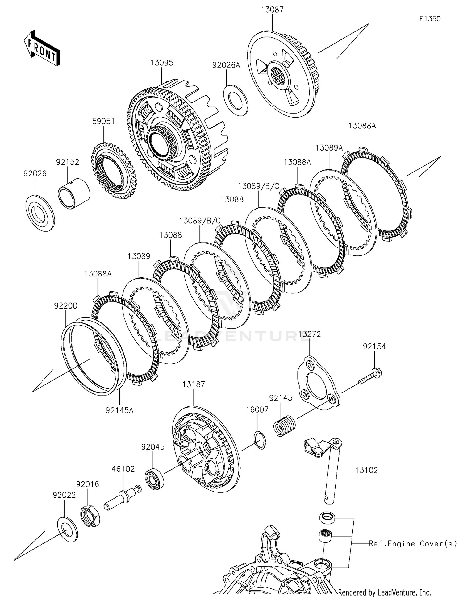 Are these the correct parts and procedure for replacing my '23 Kawasaki
