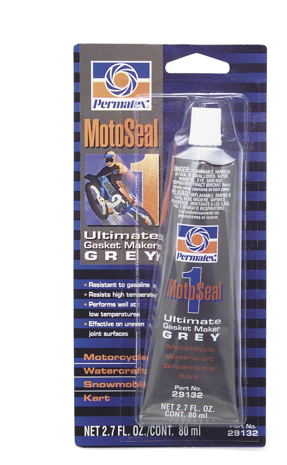 Permatex&reg; - Motoseal&reg; - Ultimate Gasket Maker Grey - RTV Sealant - 80ml # 29132