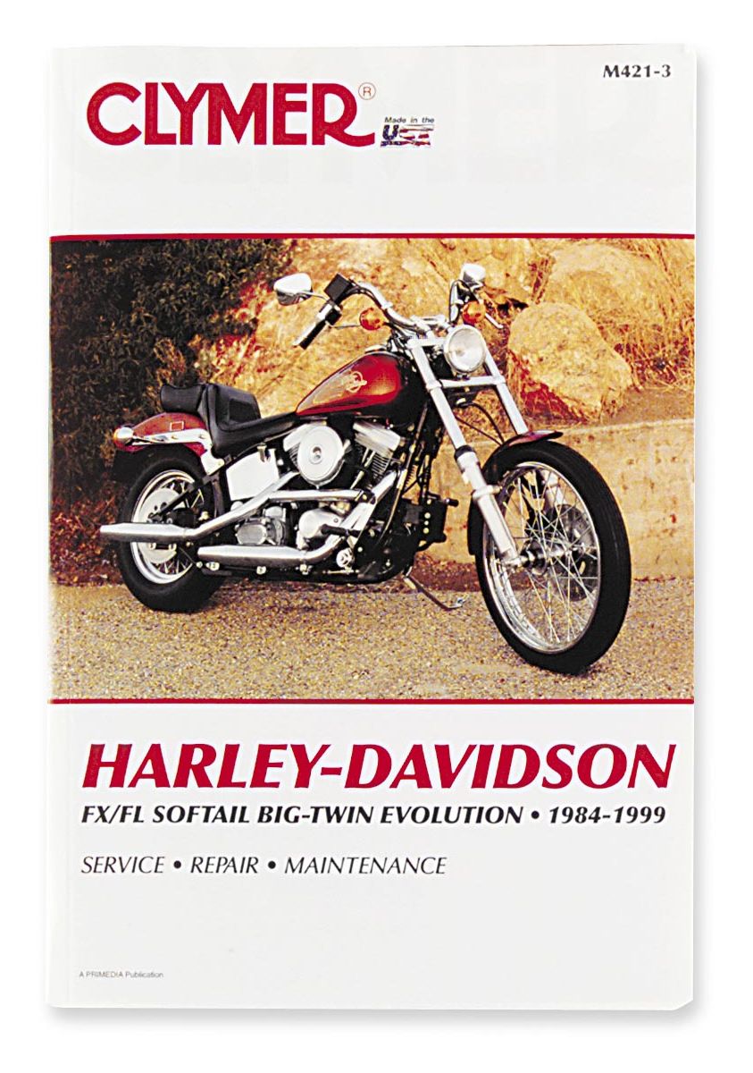 Clymer Harley-Davidson Softail Repair Manual 1984-1999 - Evolution Evo Models