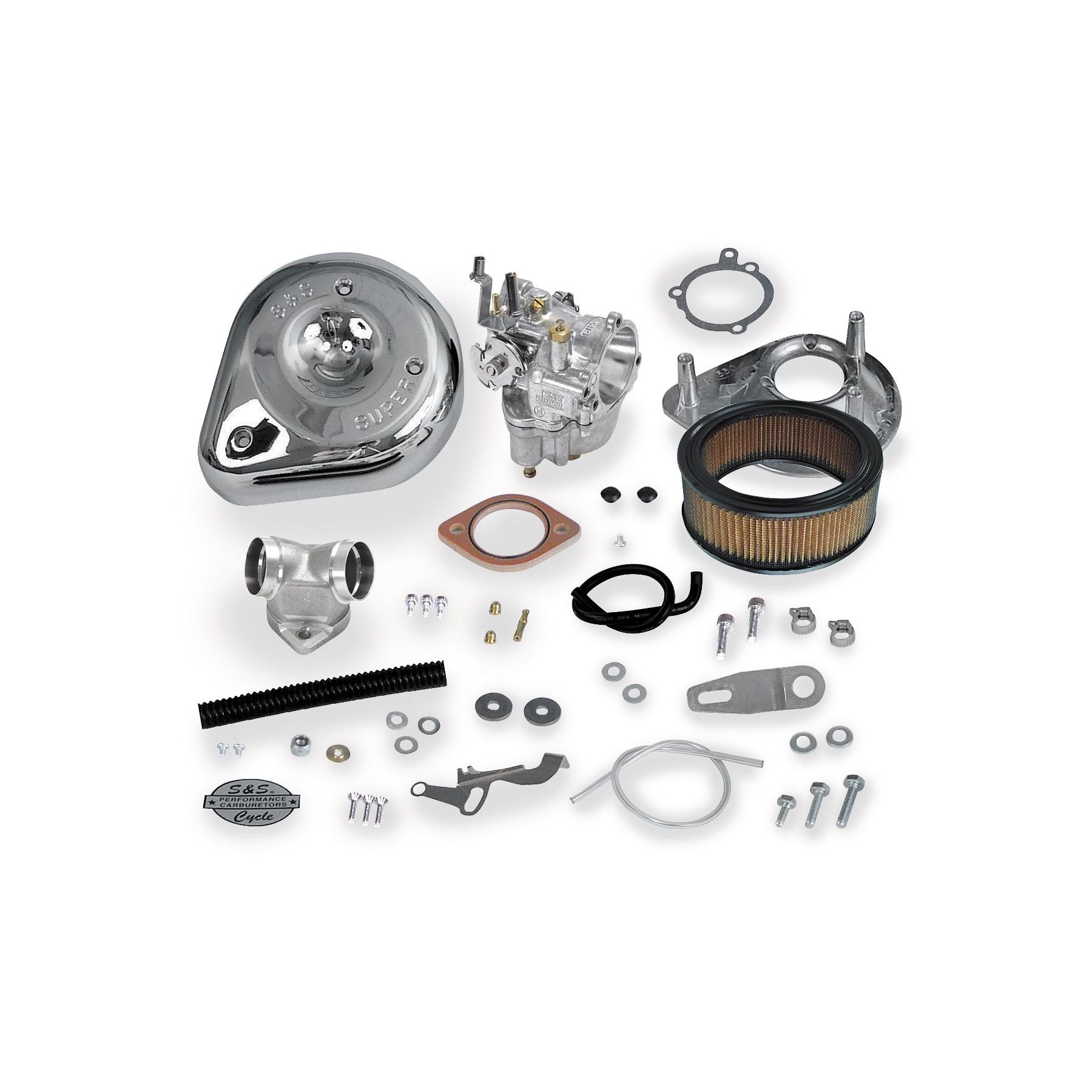 S&S Cycle Super E Carburetor Kit For Harley Evo Sportster 2004-2006