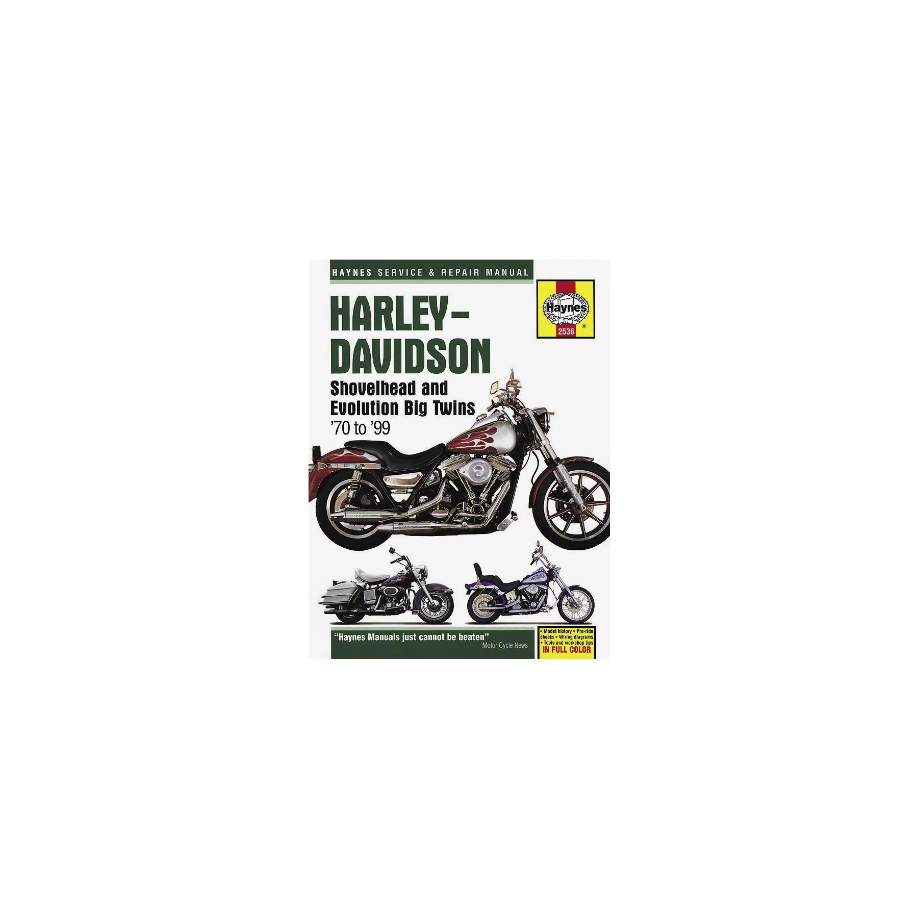 Haynes Manual For Harley Big Twin 1970-1999