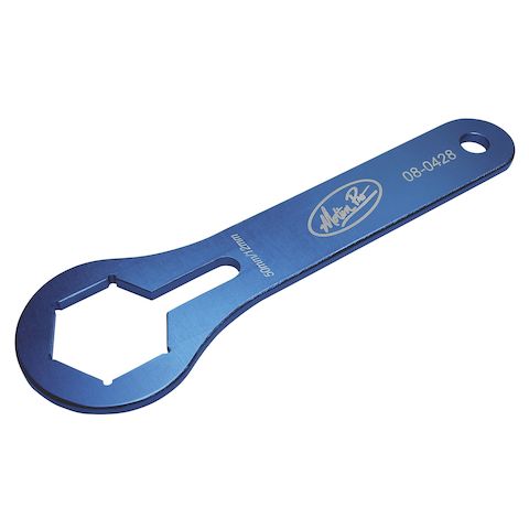 Motion Pro Fork Cap Wrench - Dual Chamber