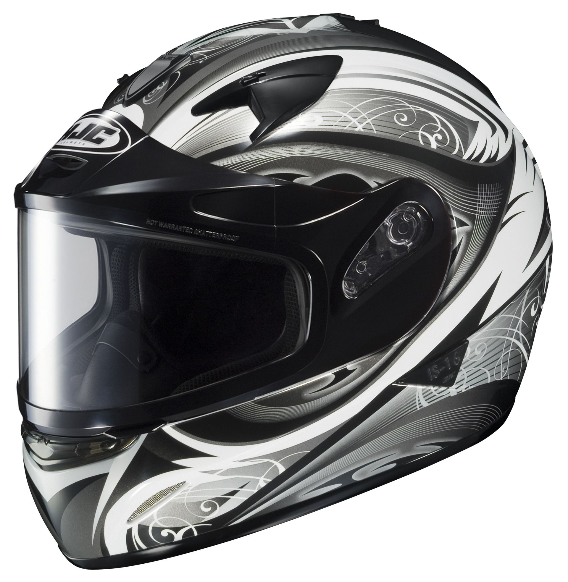 HJC IS16 Lash Snow Helmet Dual Lens RevZilla