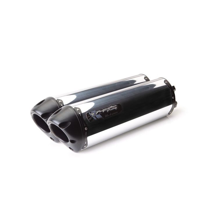 Two Brothers M2 Black Series BoltOn Exhaust Kawasaki ZX10R 20062007