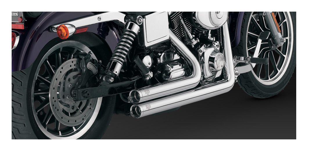Vance & Hines Shortshots Original Exhaust For Harley Dyna 19912005
