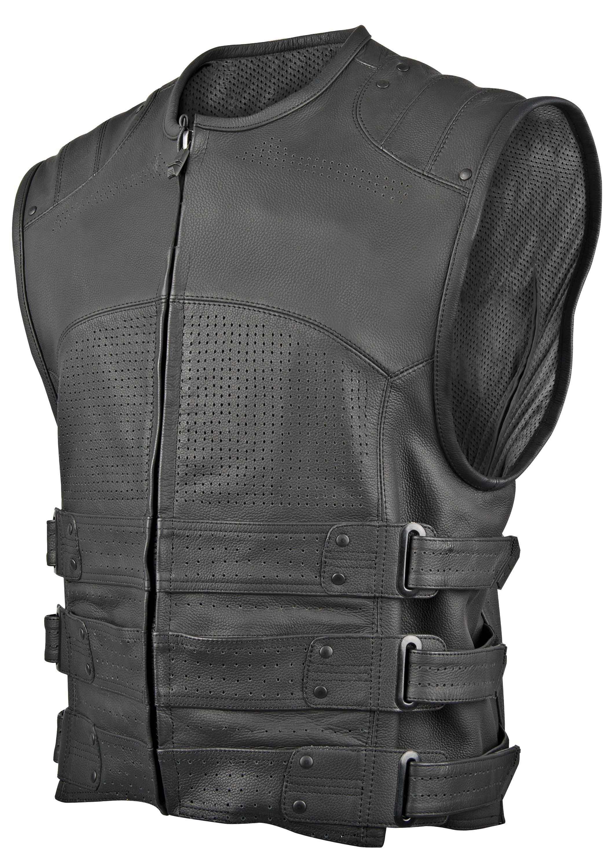 Speed and Strength Tough as Nails Leather Vest RevZilla