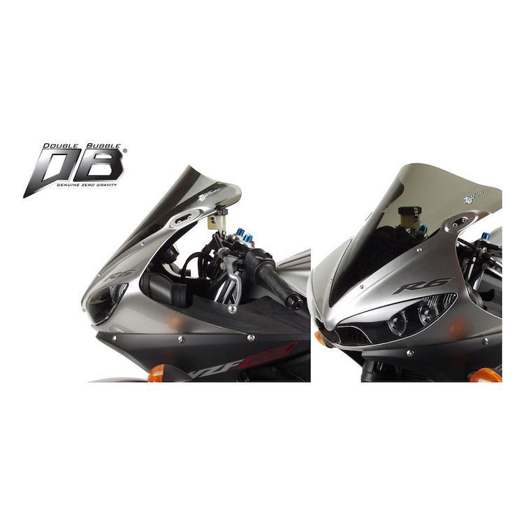 Zero Gravity Double Bubble Windscreen Yamaha R6 2003-2005 N/A