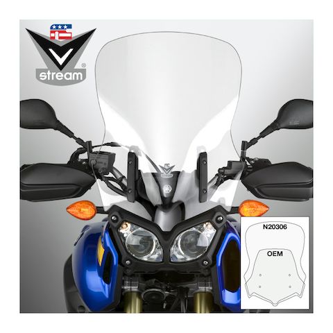 National Cycle VStream Tall Touring Windscreen Yamaha Super Tenere 2010-2013