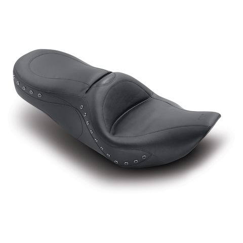 Mustang One-Piece Sport Touring Seat For Harley Road King / Street Glide 1997-2007