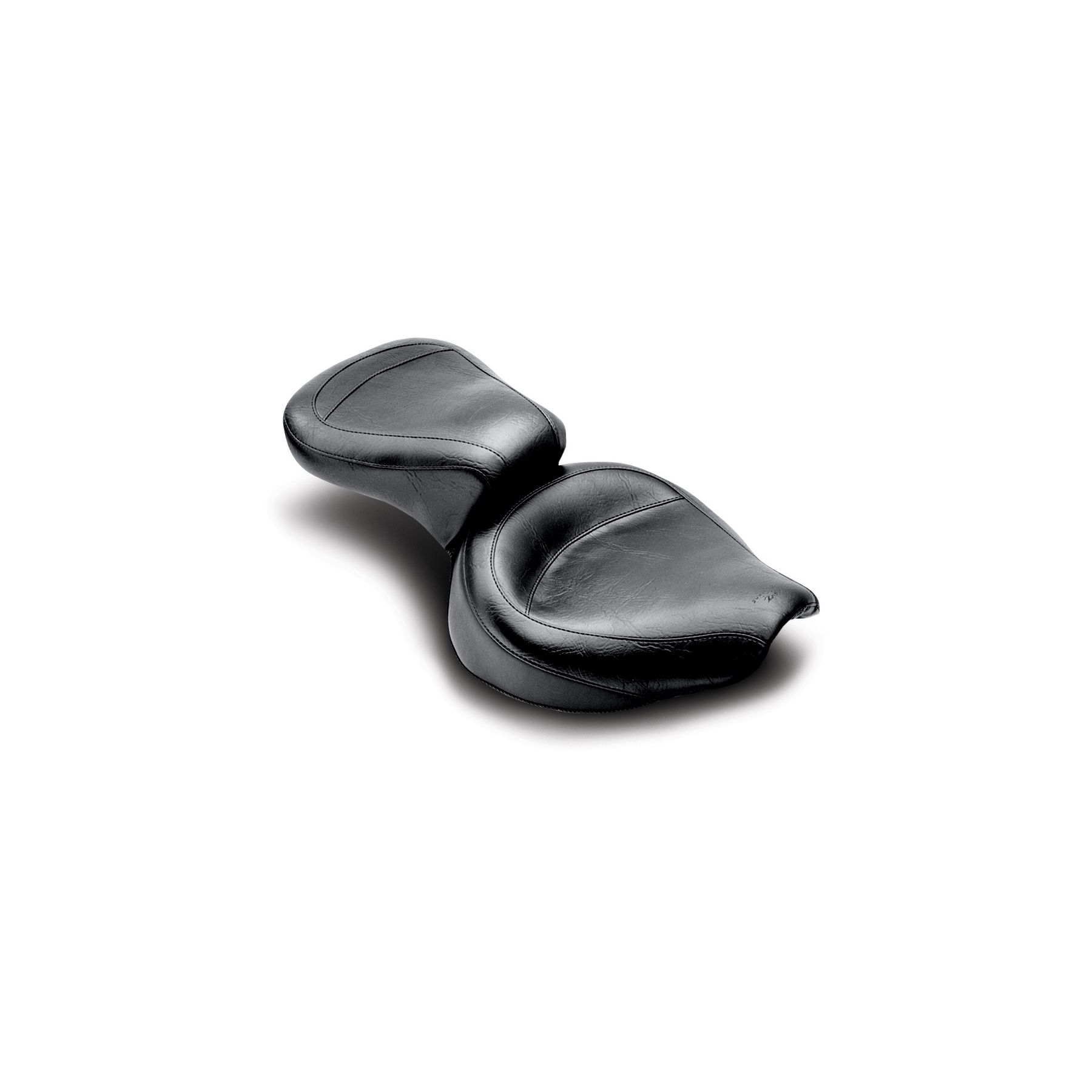 Mustang Wide Touring Smooth Seat For Harley FL / FX 1958-1984