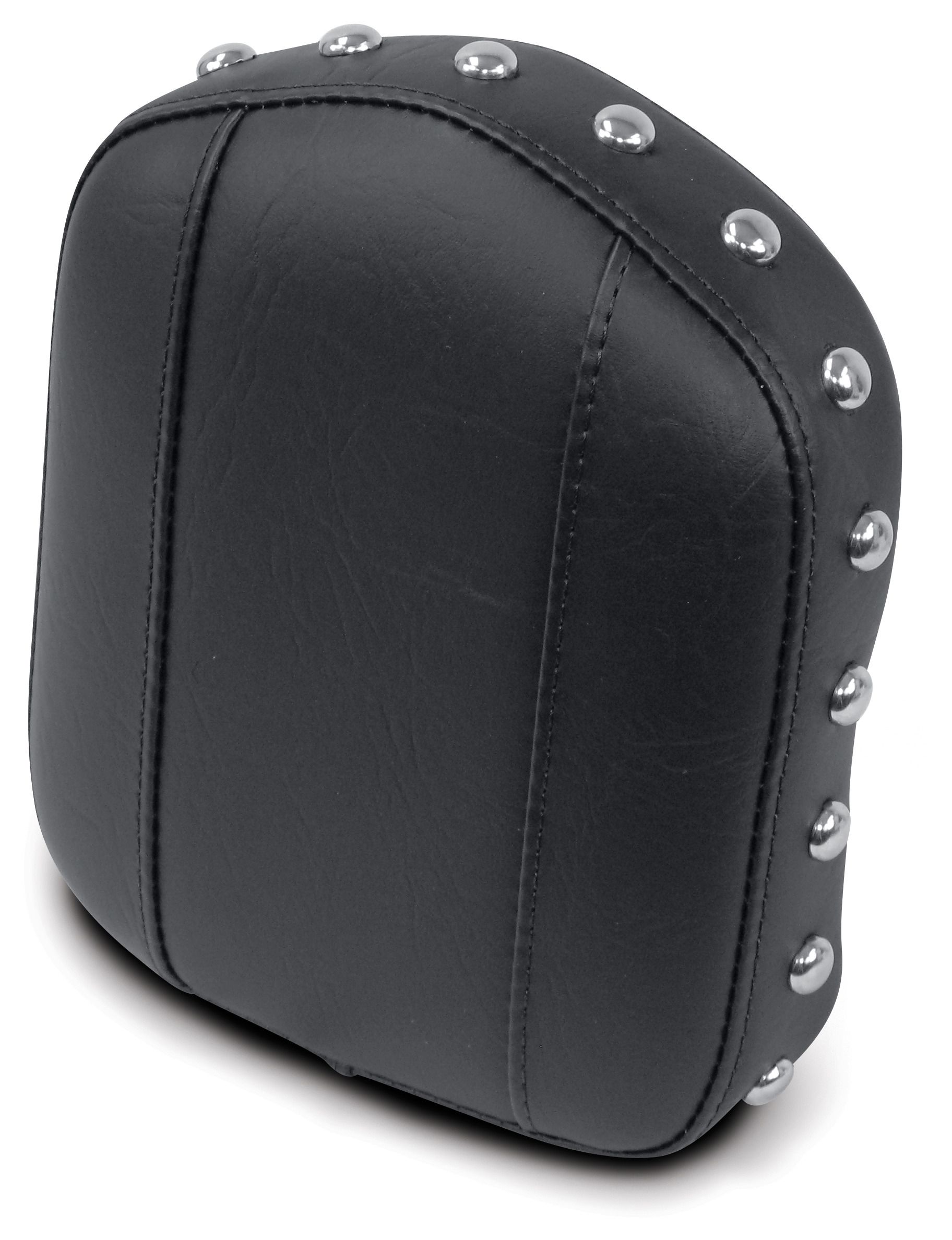 Mustang Sissy Bar Passenger Backrest Pad Studded 9" H x 7.5" W