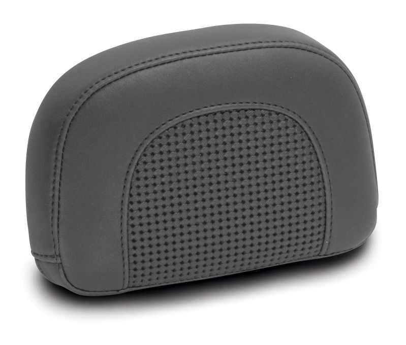 Mustang Passenger Backrest Pad For Harley Touring 1994-2025 Textured, Black 9" H x 12" W