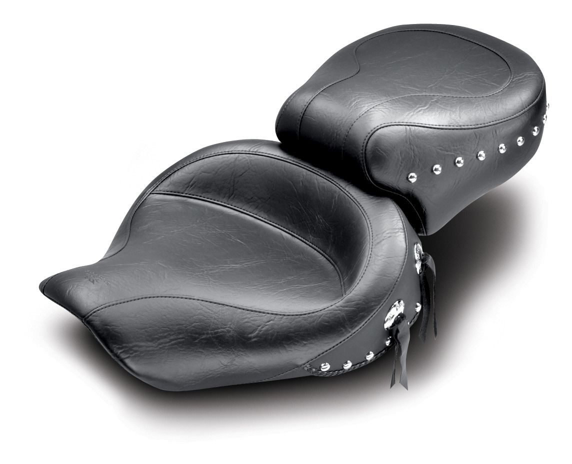 Mustang Wide Original Seat For Harley Dyna 19962003 RevZilla