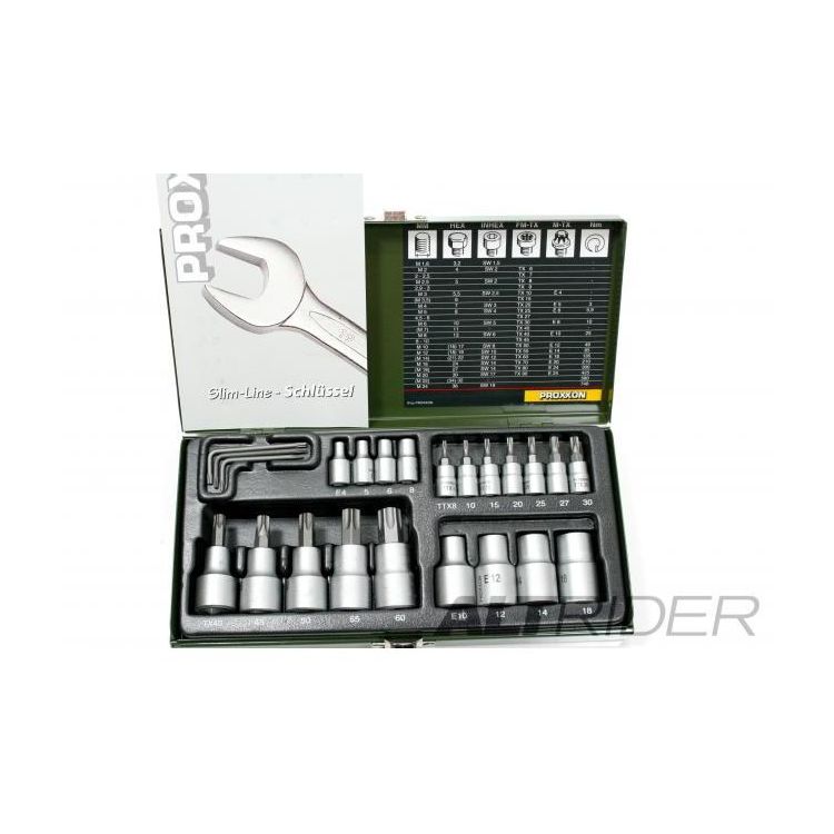 Proxxon 23 Piece TORX Socket Set