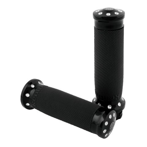 Roland Sands Tracker Grips For Harley With Dual Cable Throttle