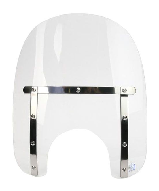 Memphis Shades Memphis Slim Windshield With 7" Headlight Cutout 17" Tall