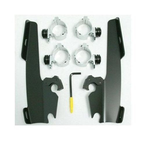 Memphis Shades Fats / Slim Trigger-Lock Mount Kit For Harley Softail 1988-2007 N/A