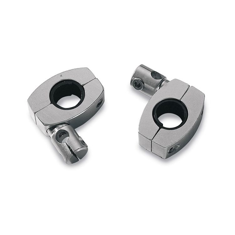 Memphis Shades Windshield Mount Handlebar Clamps 1" & 7/8" Clamp