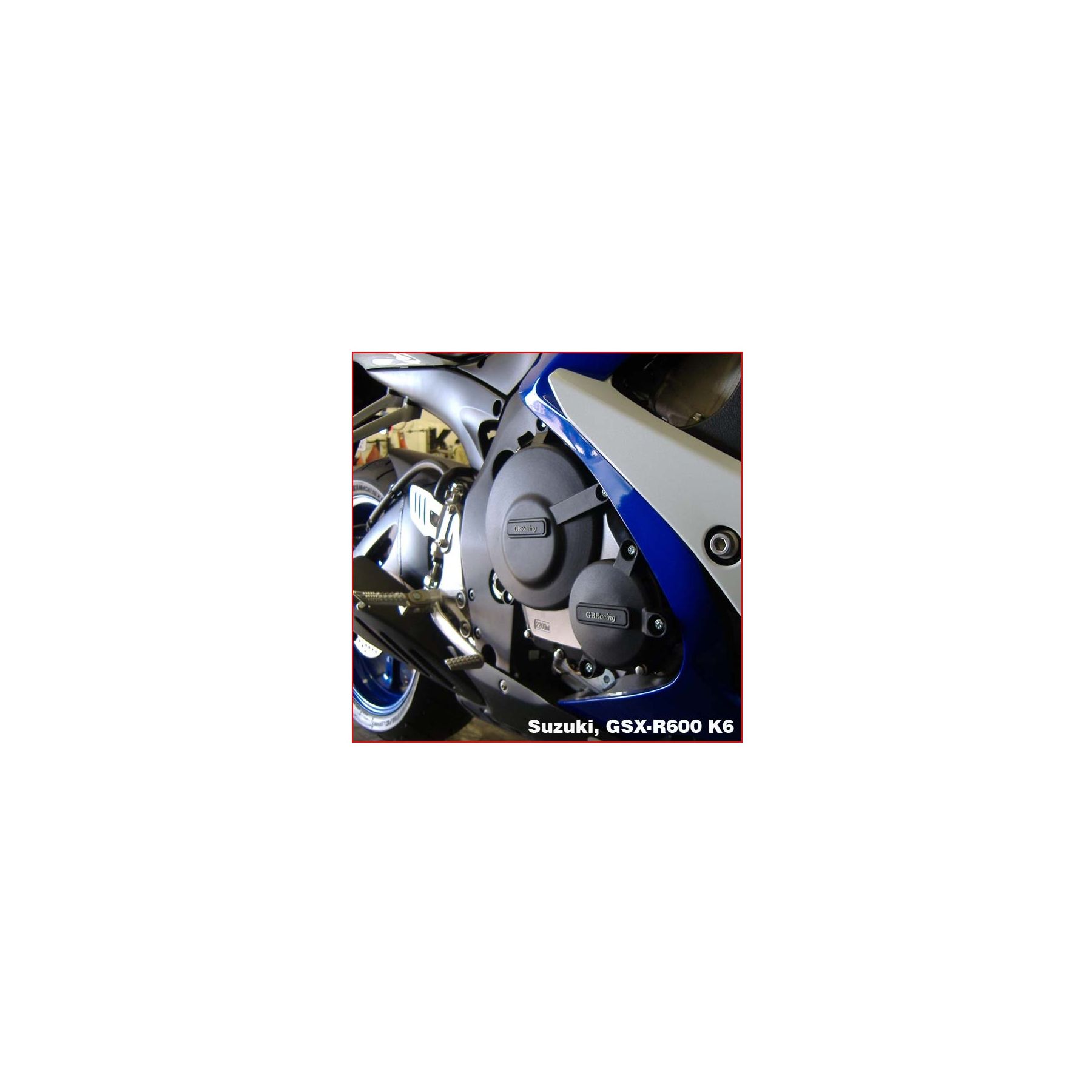 GB Racing Engine Cover Set Suzuki GSXR600 / GSXR750 2006-2015