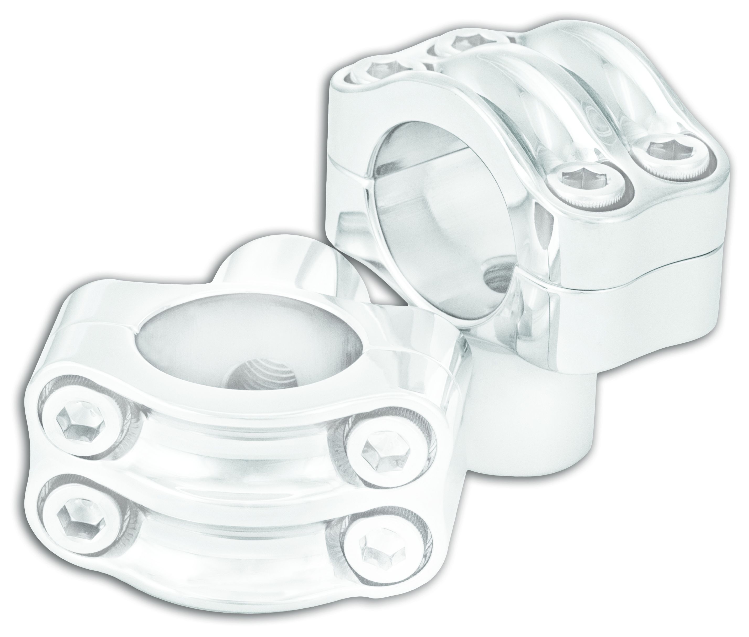 Roland Sands 4-Bolt Nostalgia Risers For Harley For 1-1/4" Diameter Handlebars