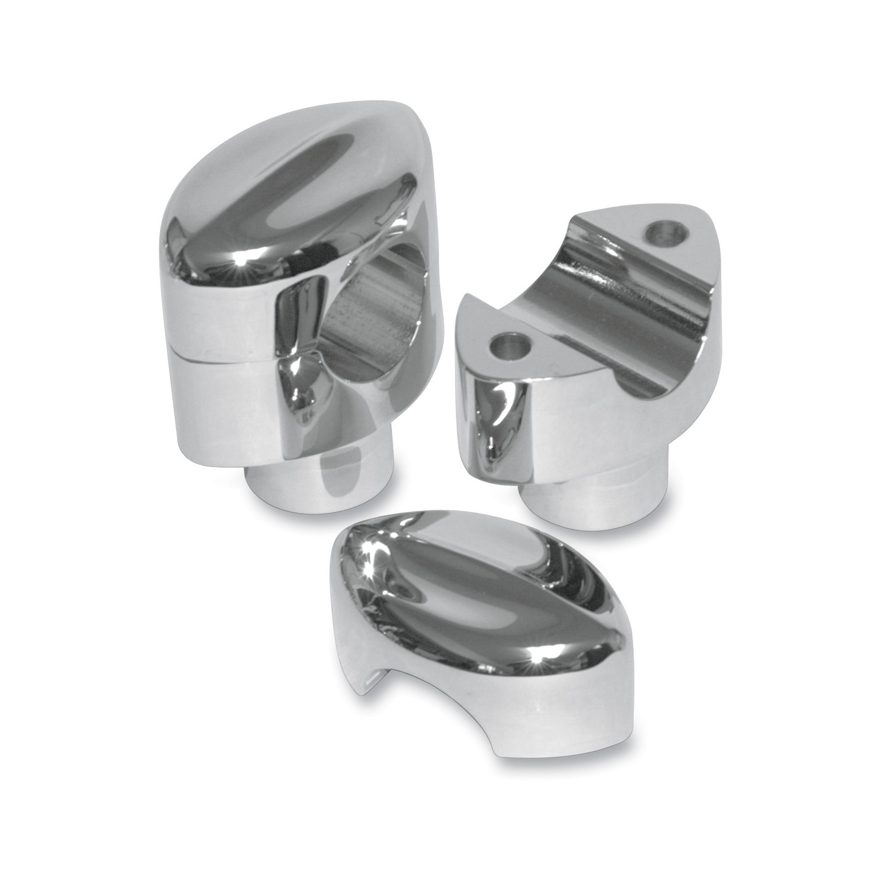 LA Choppers Mohawk Handlebar Risers For Harley With 1 Bars