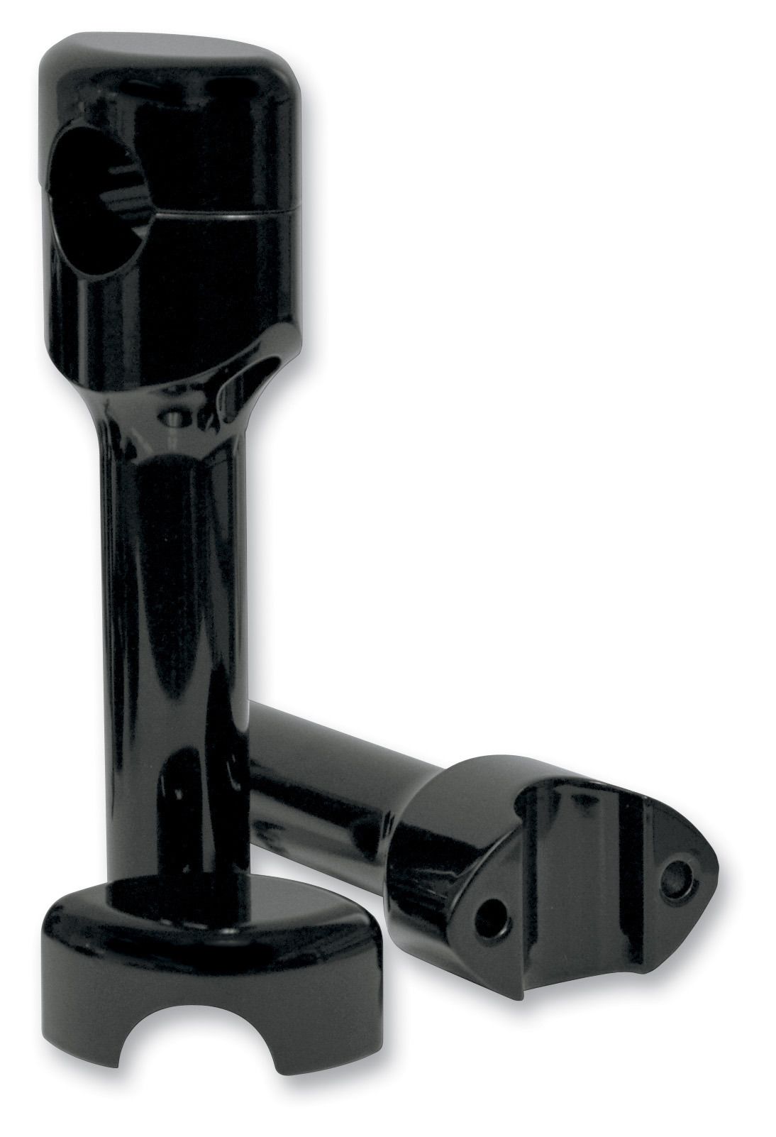 LA Choppers Smooth Handlebar Risers For Harley With 1" Bars 6"