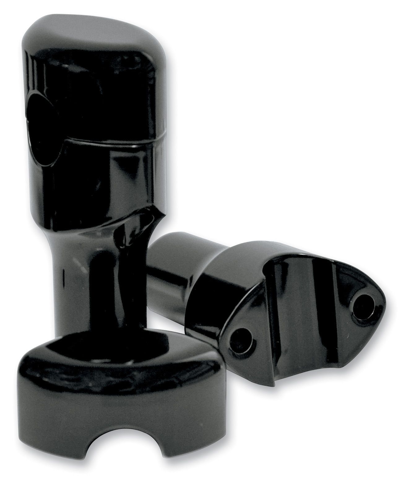 LA Choppers Smooth Handlebar Risers For Harley With 1" Bars 3"