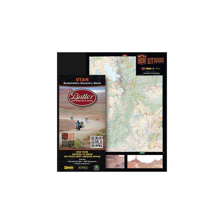 Butler Maps Utah Backcountry Discovery Route