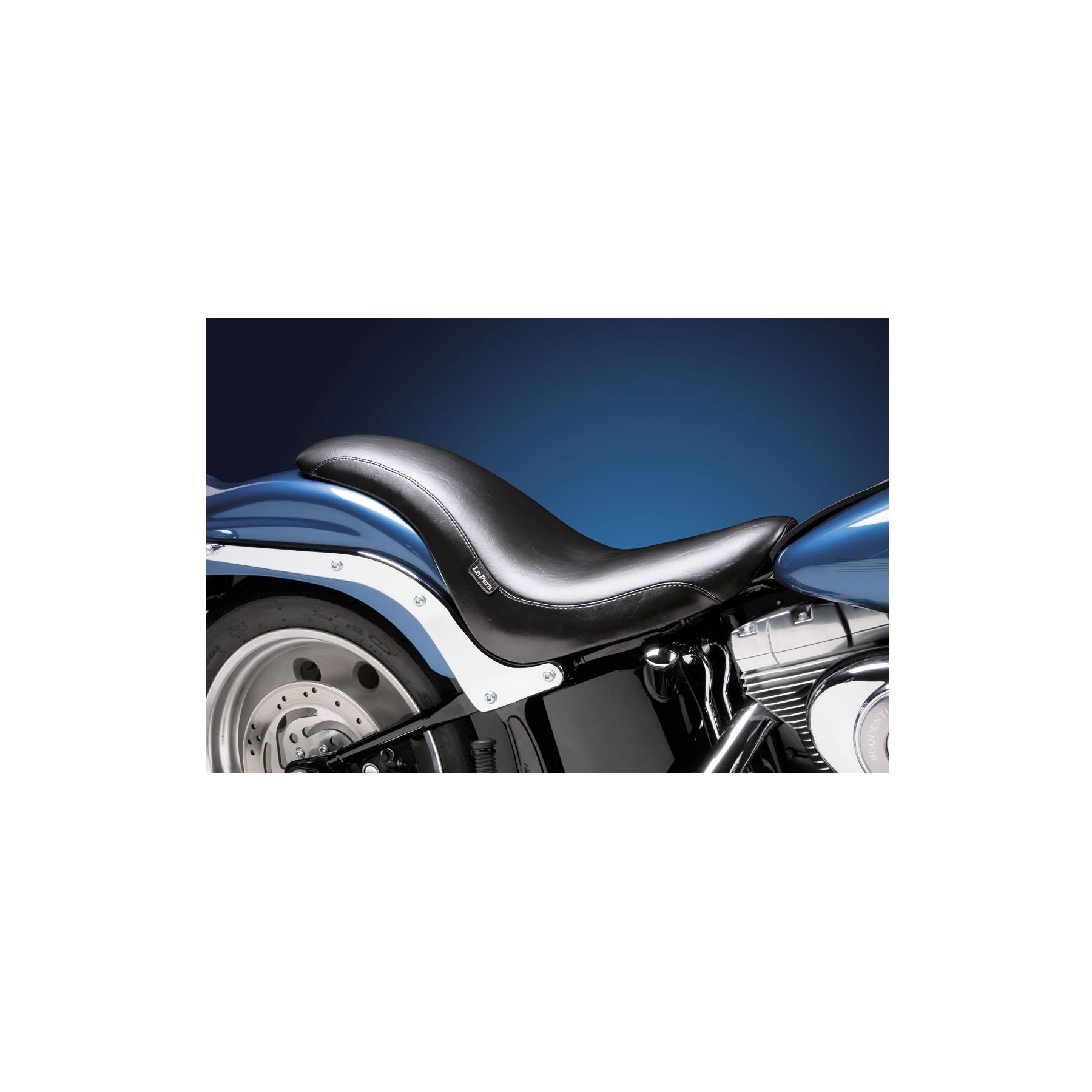 Le Pera King Cobra Seat For Harley Softail With Standard Tire 2000-201