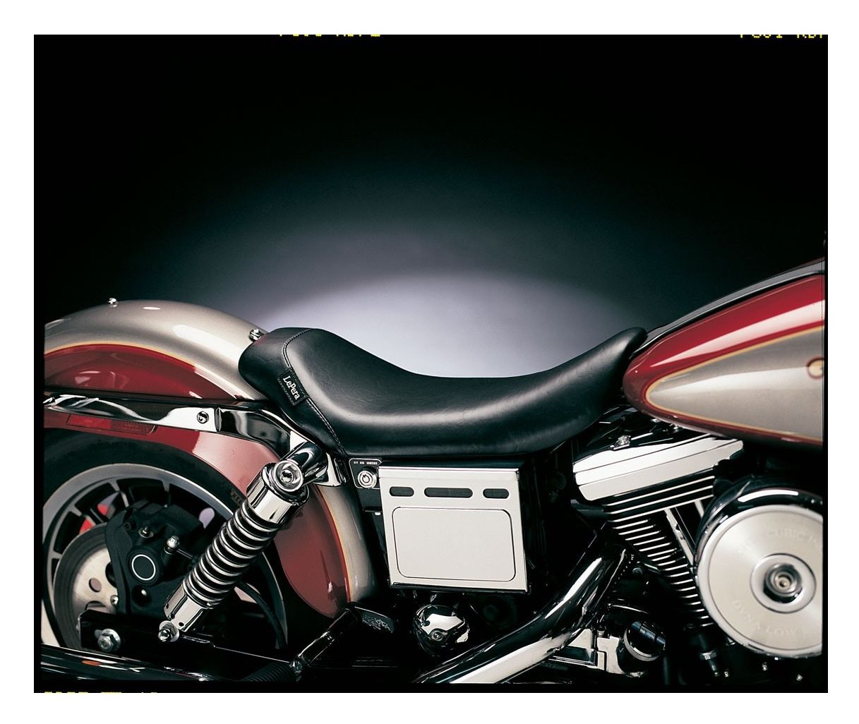 Le Pera Bare Bones Solo Seat For Harley Dyna 2006-2017 Smooth Solo Seat w/ Biker Gel