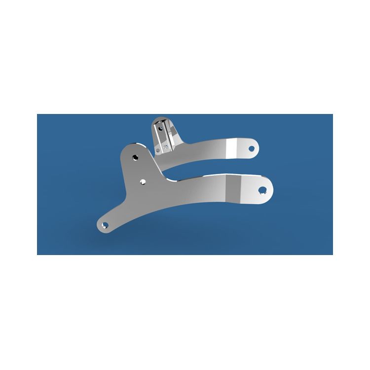 Khrome Werks Sissy Bar Side Plates For Harley Sportster 19791993