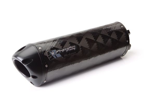 Two Brothers M2 Black Series Slip-On Exhaust Kawasaki ZX6R / ZX636