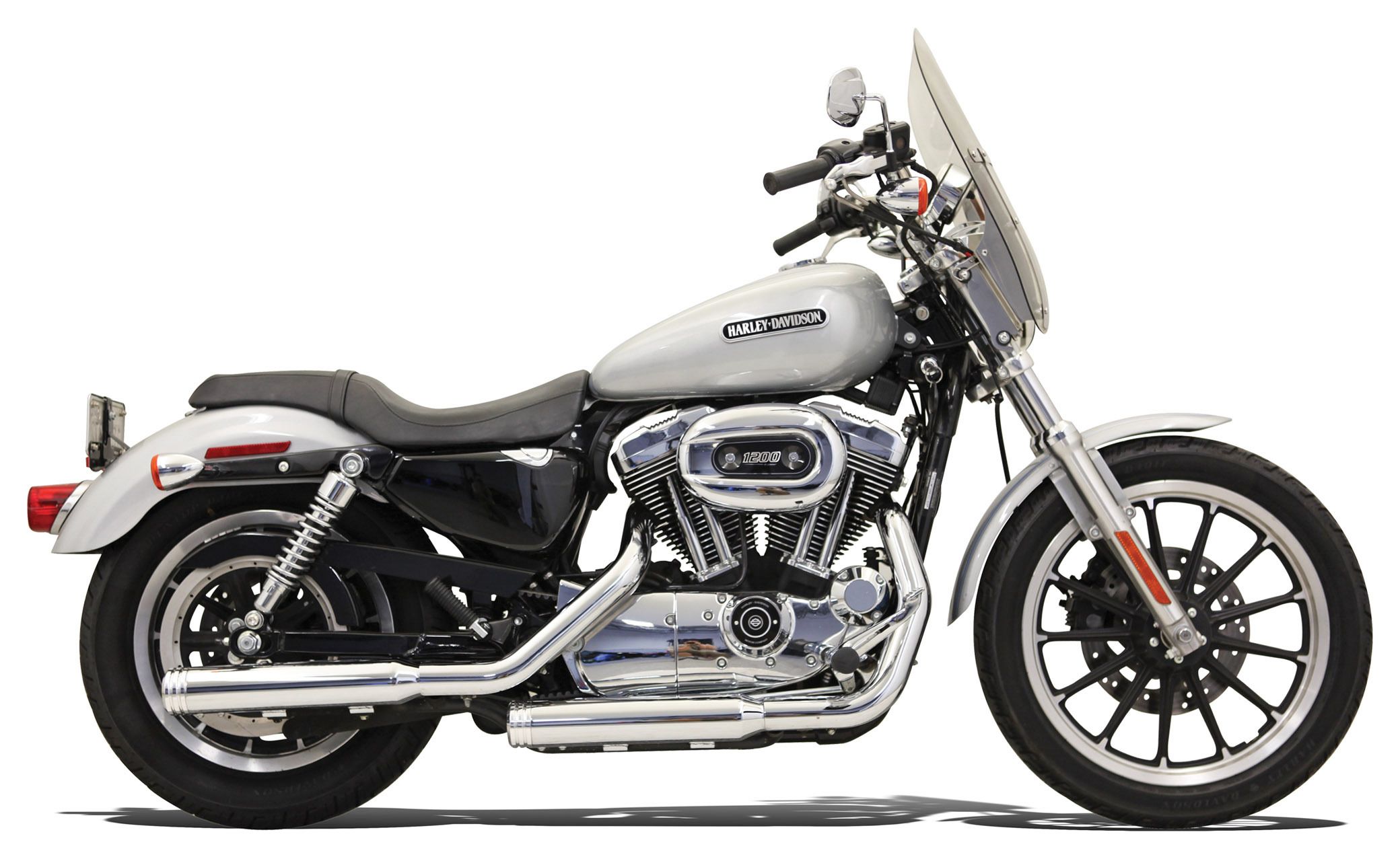 Bassani 3" Firepower Series SlipOn Mufflers For Harley Sportster 2004