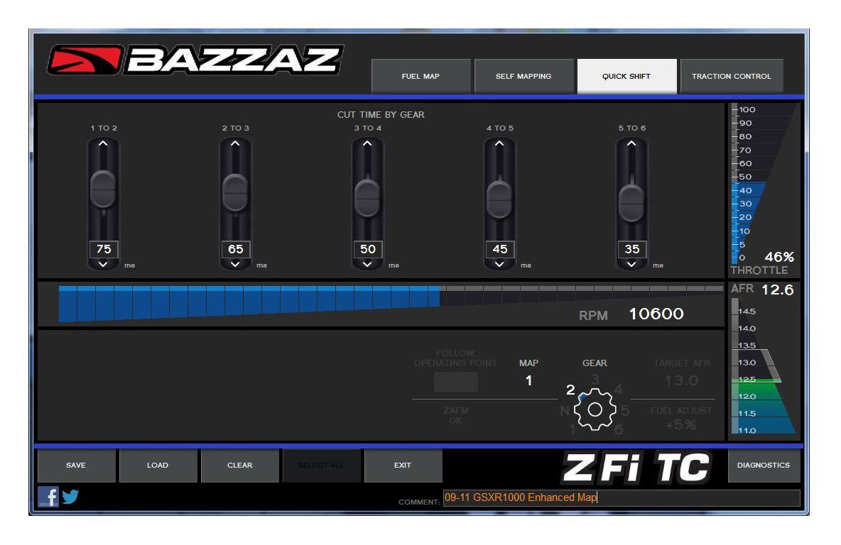 Bazzaz QS4 Quick Shifter Kawasaki ZX10R 2006-2010 - RevZilla