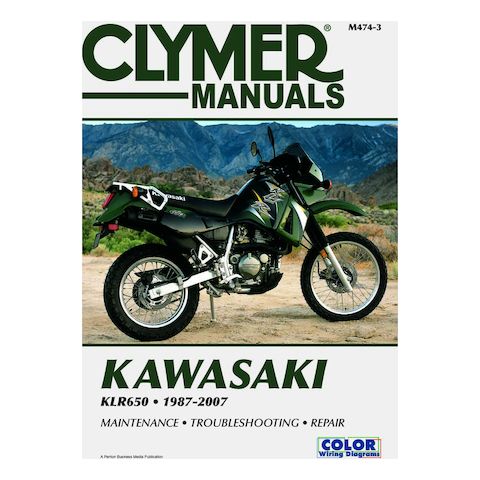 Clymer Manual Kawasaki KLR650 1987-2007