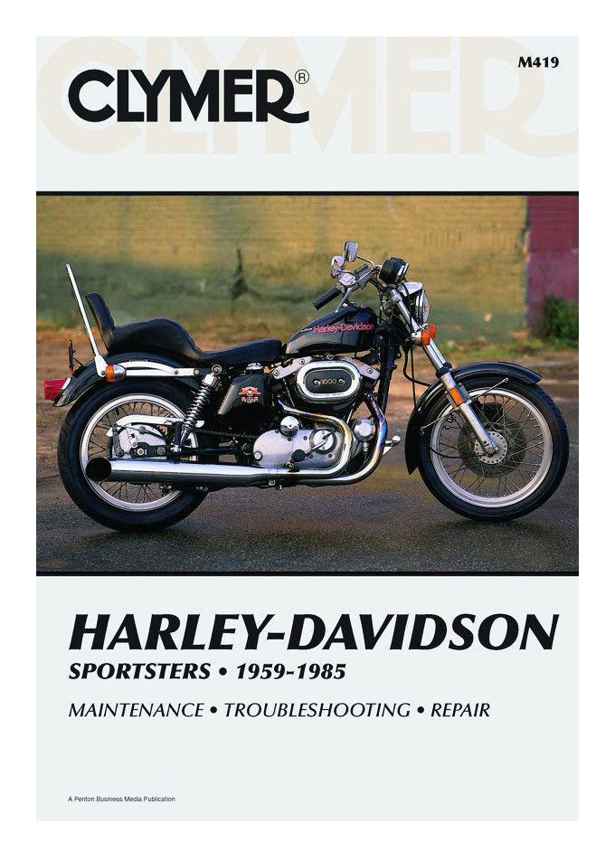 Clymer Manual Harley-Davidson Ironhead Sportster 1959-1985 - RevZilla