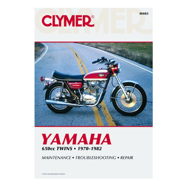 Clymer Manual Yamaha 650 Twins 1970-1982